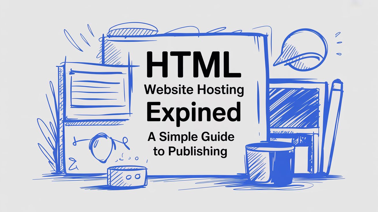 HTML Website Hosting Explained A Simple Guide to Publishing