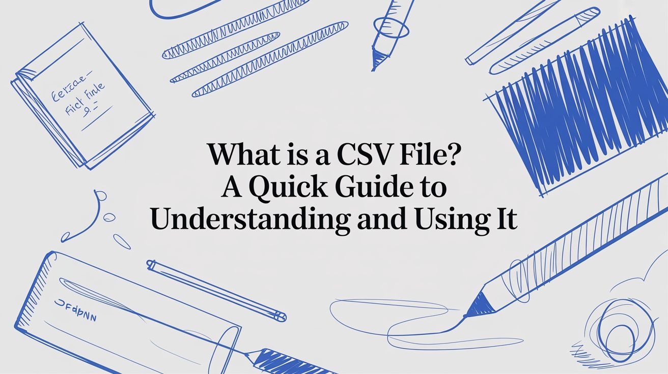 What is a csv file? A Quick Guide to Understanding and Using It