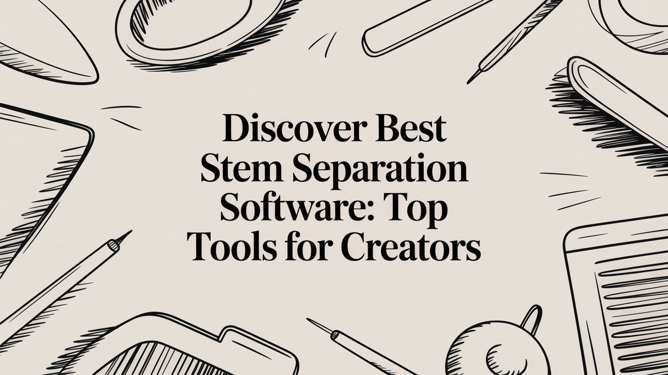 Discover best stem separation software: Top Tools for Creators