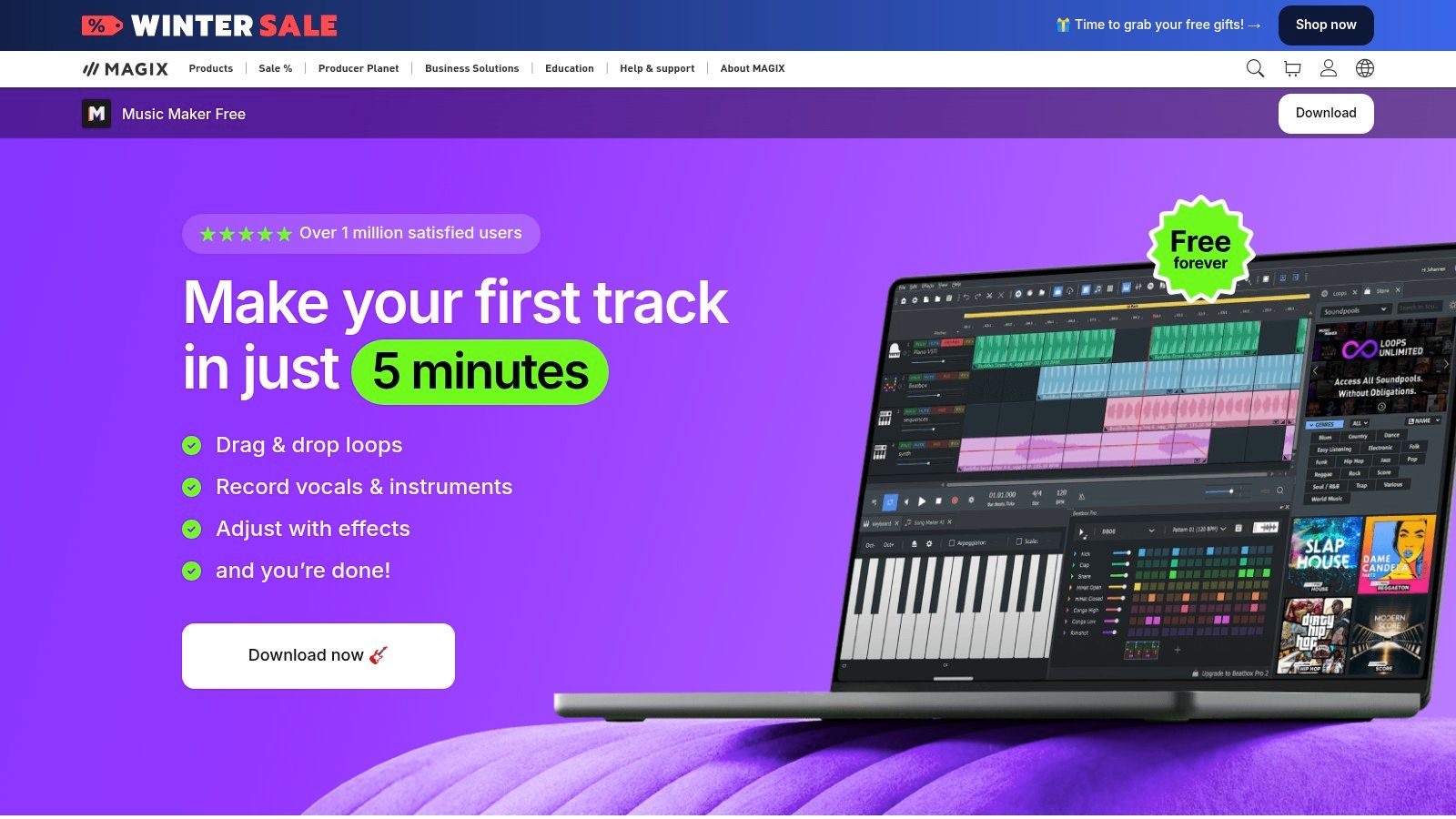 MAGIX – Music Maker Free