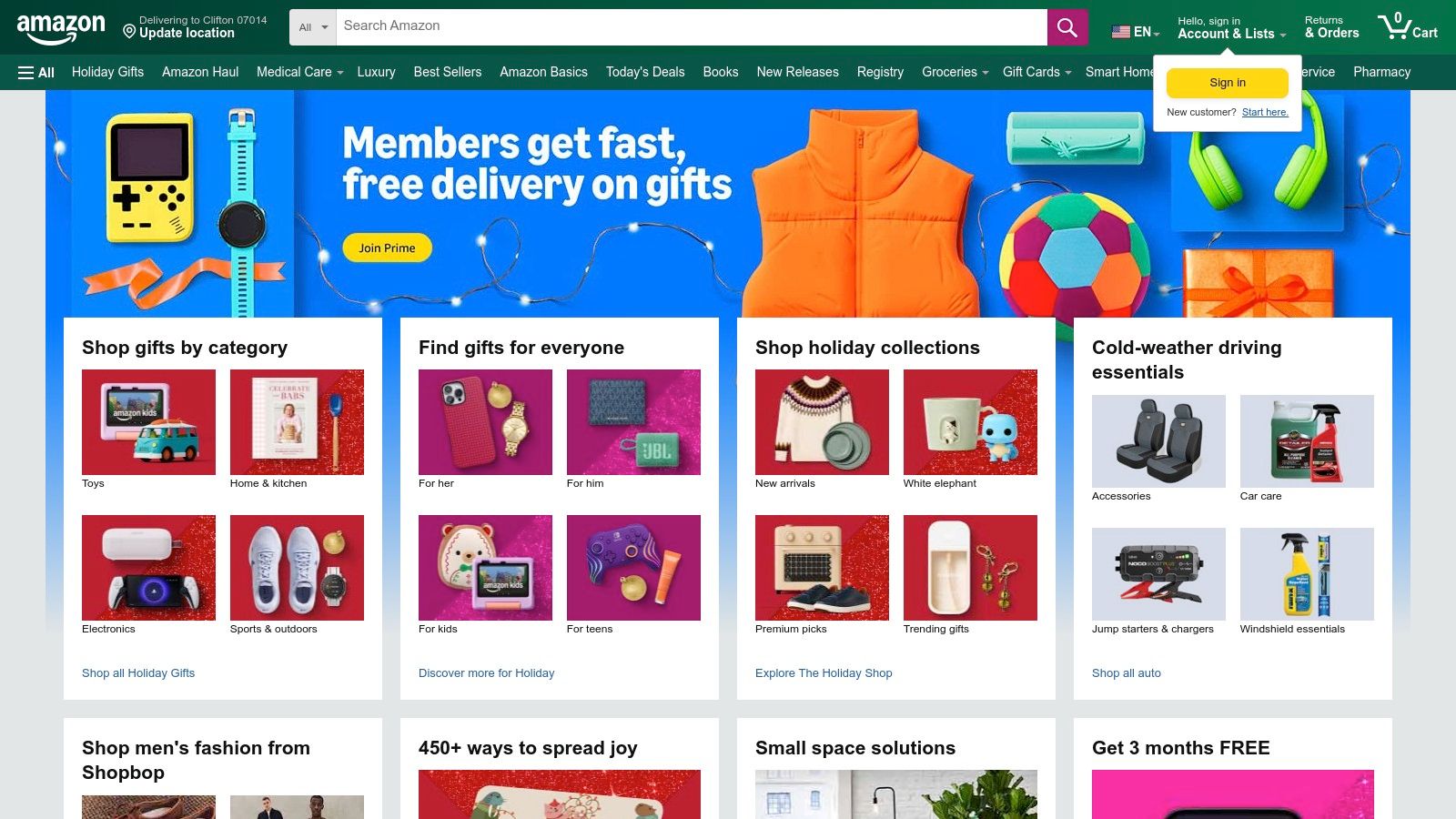 Amazon (including Amazon Handmade/Custom)