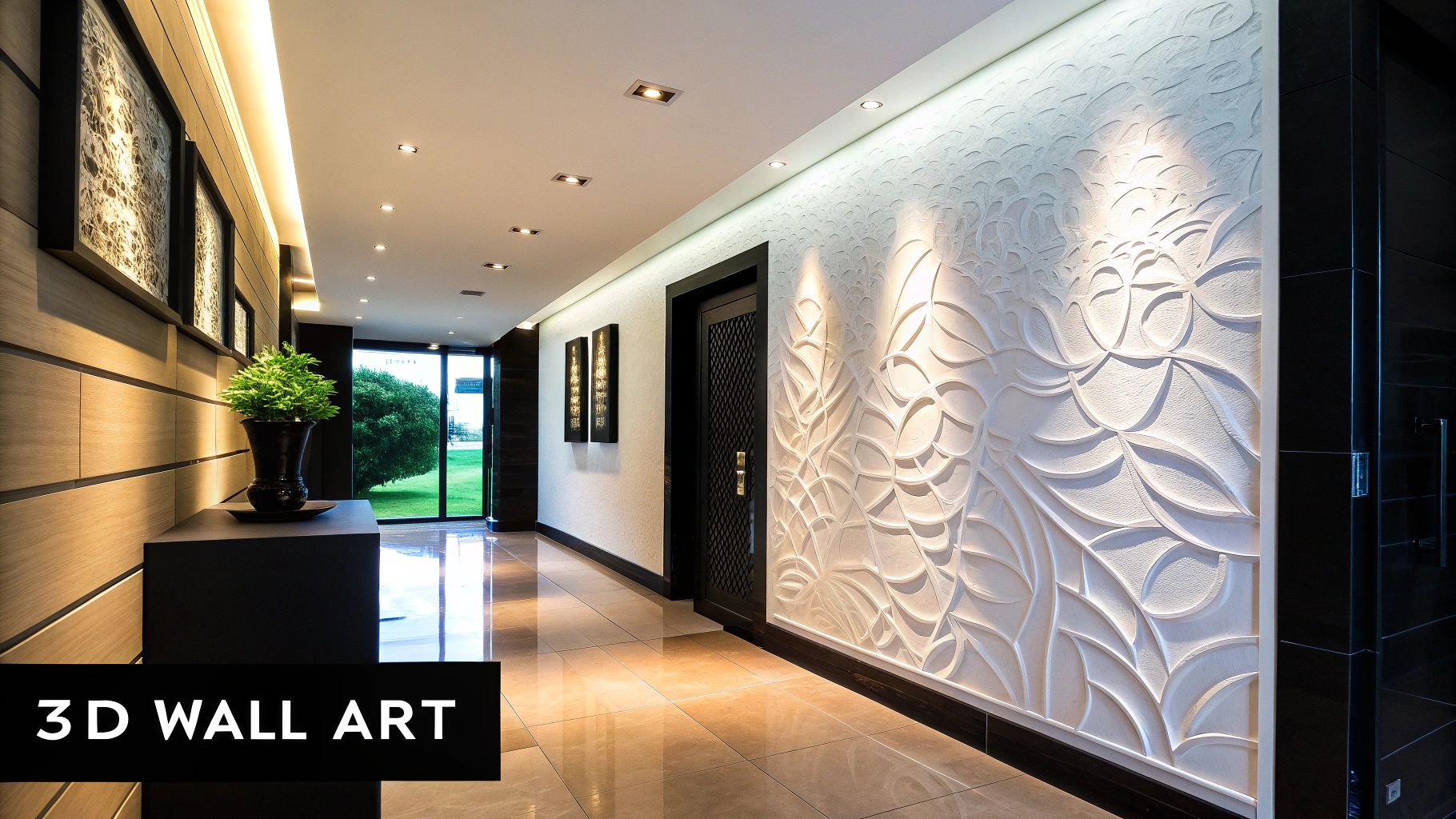Textural Wall Sculptures and 3D Art