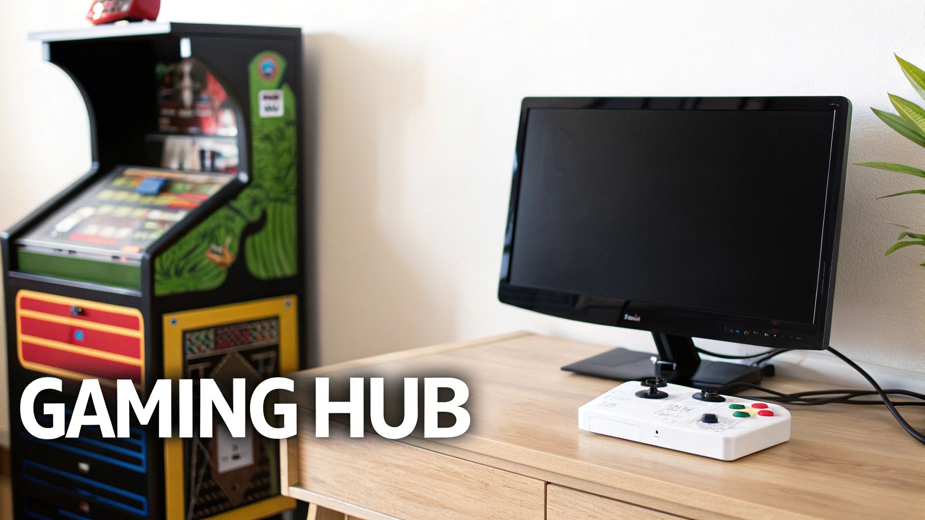 Gaming Station and Arcade Setup