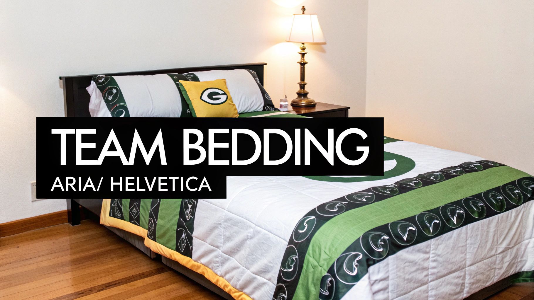 Team-Colored Bedding and Comforter Sets