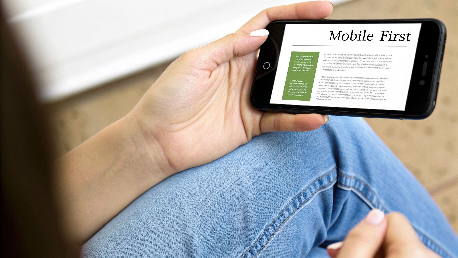 Mobile-First Design Approach
