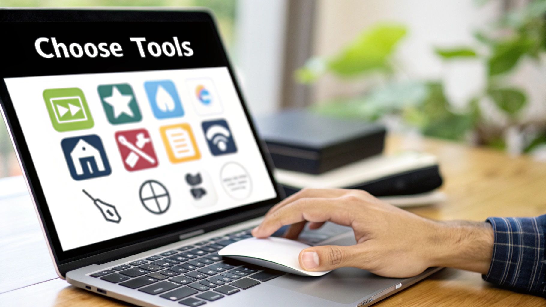 A developer choosing between different database schema migration tools on a screen