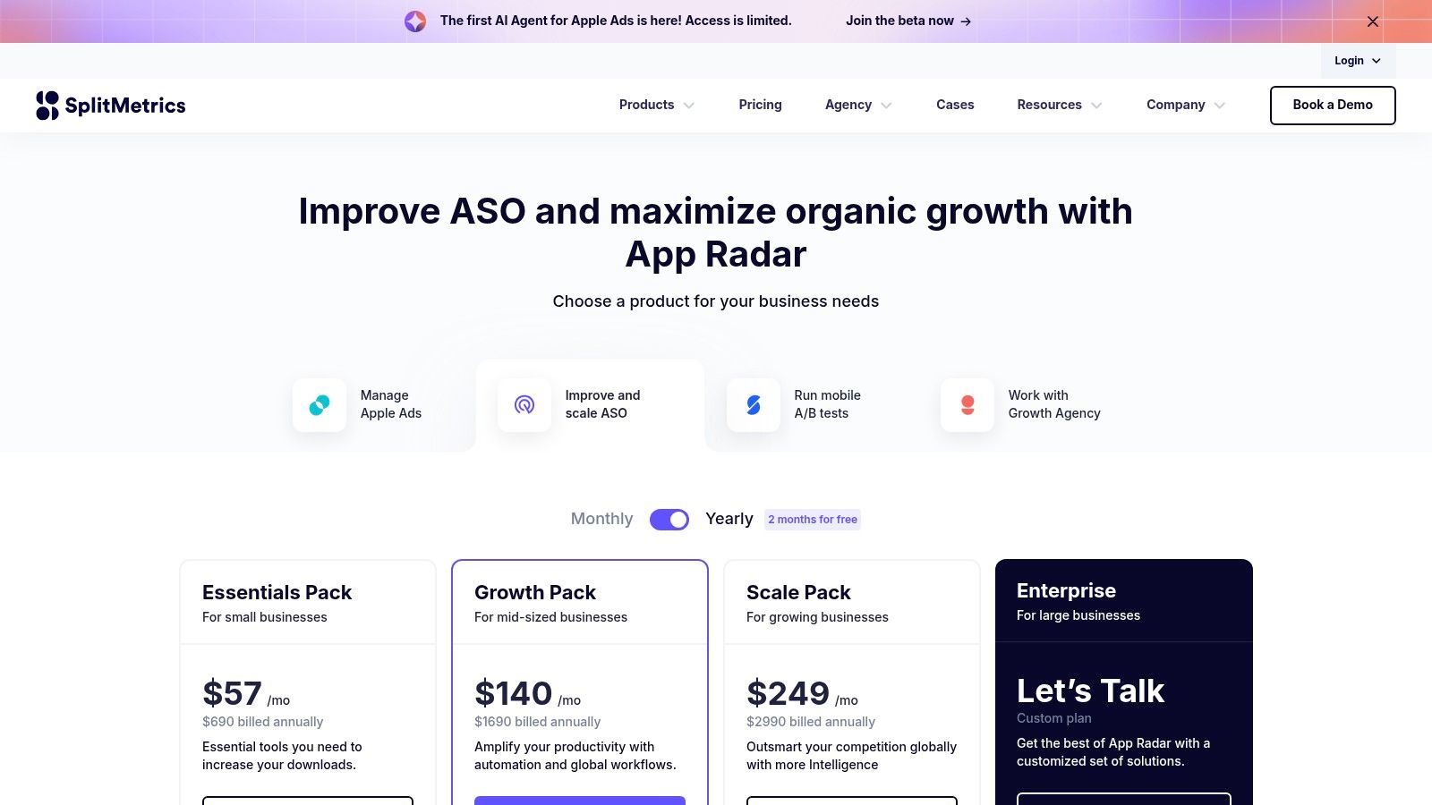 App Radar (by SplitMetrics)