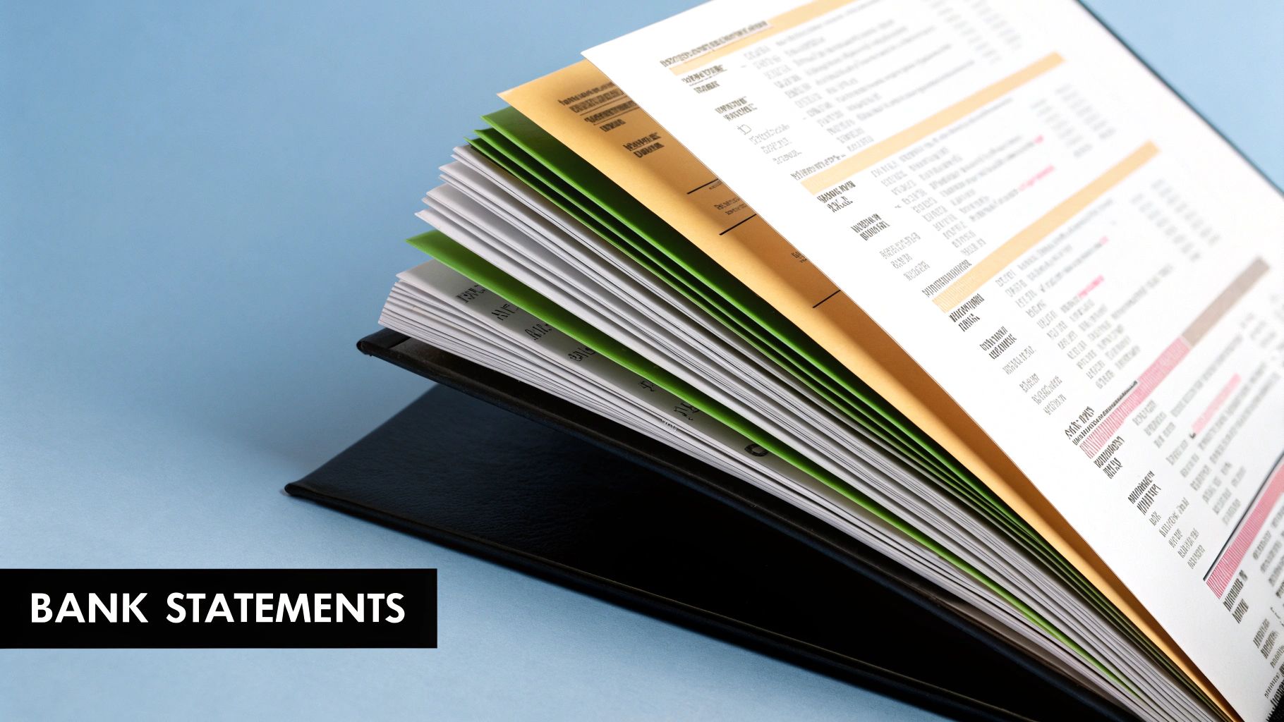 Asset and Bank Statements
