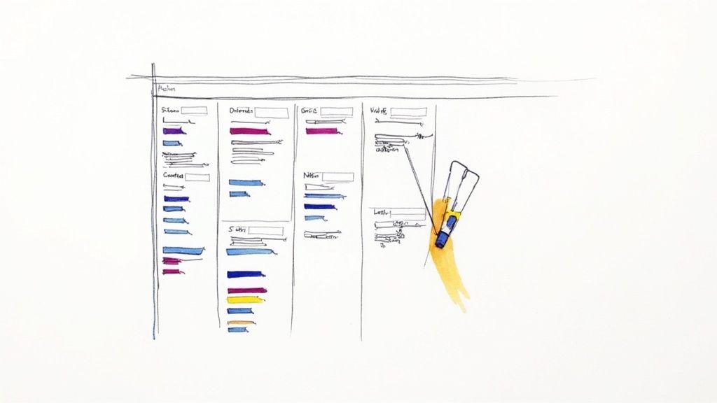 Kanban in Google Sheets