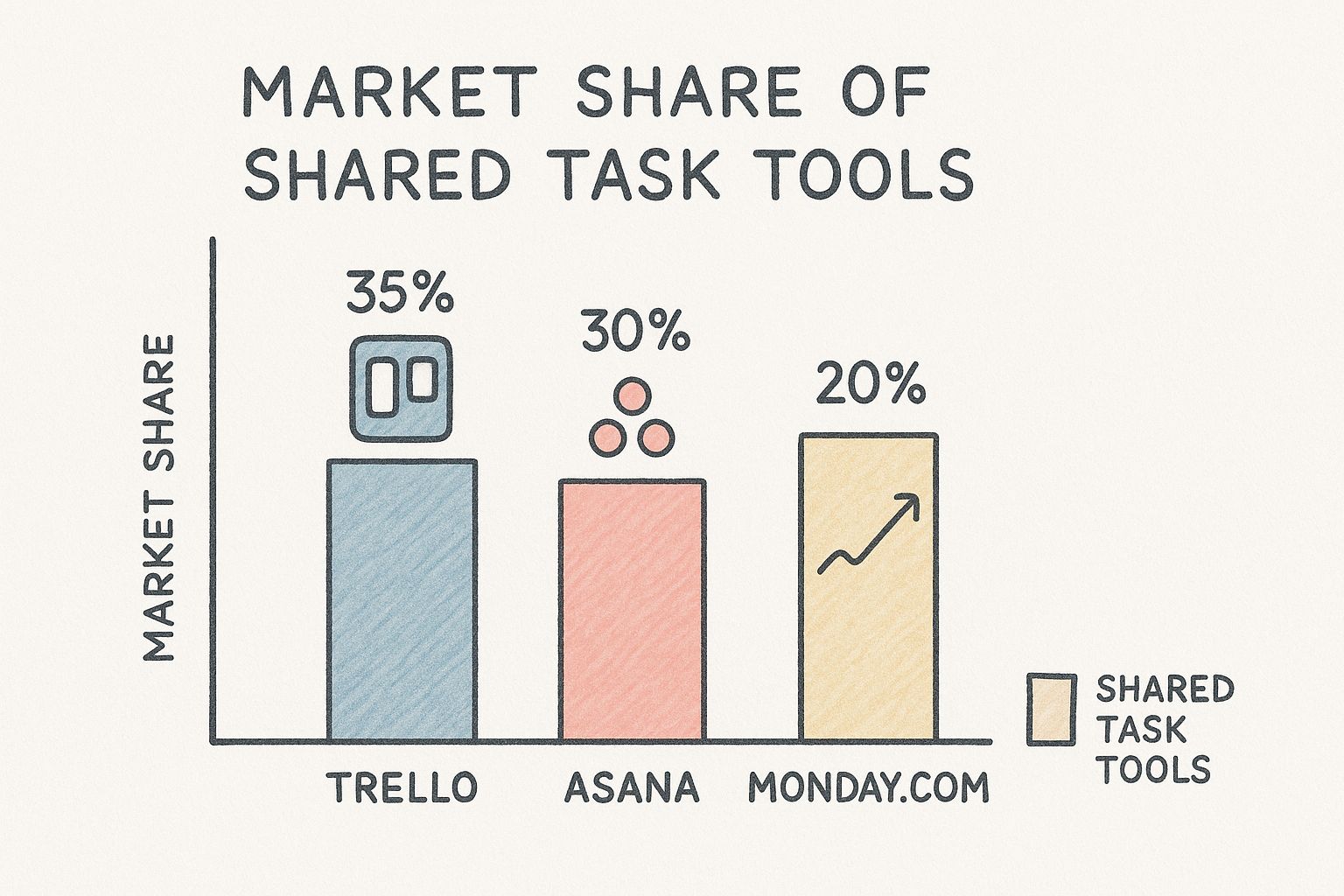 Infographic about share task list