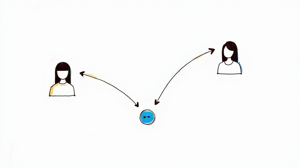 A visual representation of interconnected digital tools, symbolizing integration strategies.