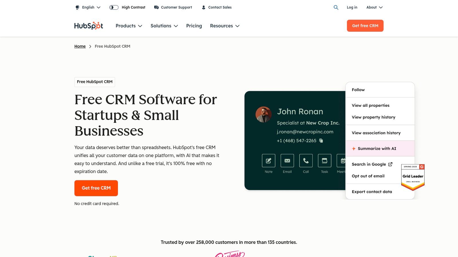 HubSpot CRM
