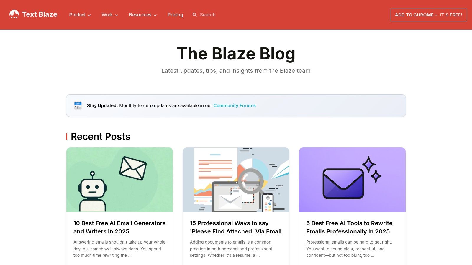 Blaze.today Blog