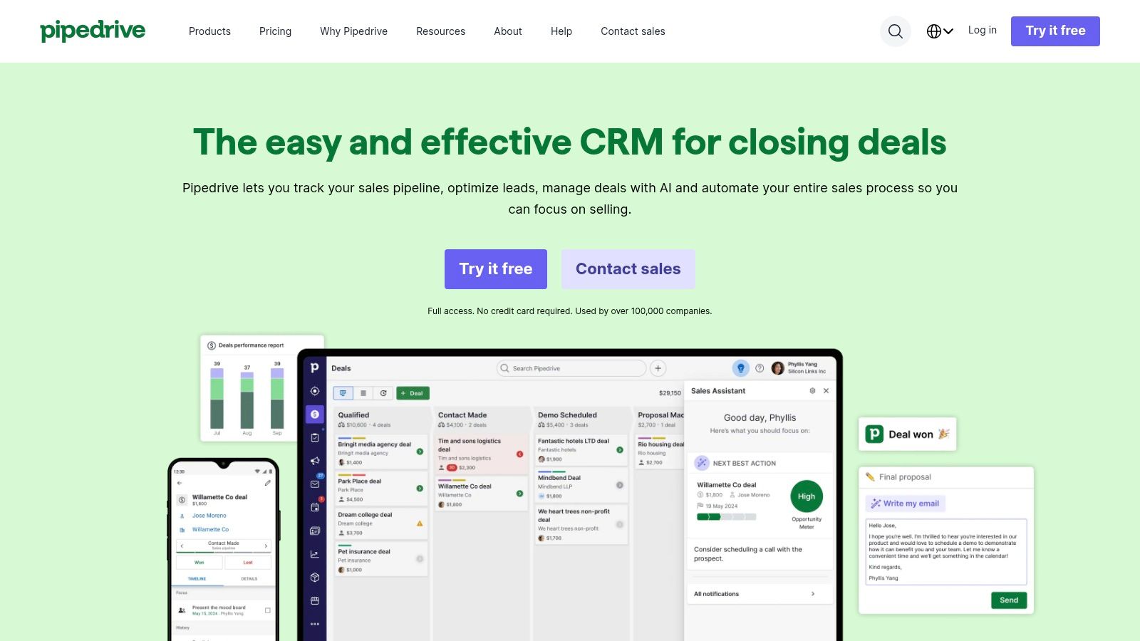 Pipedrive CRM