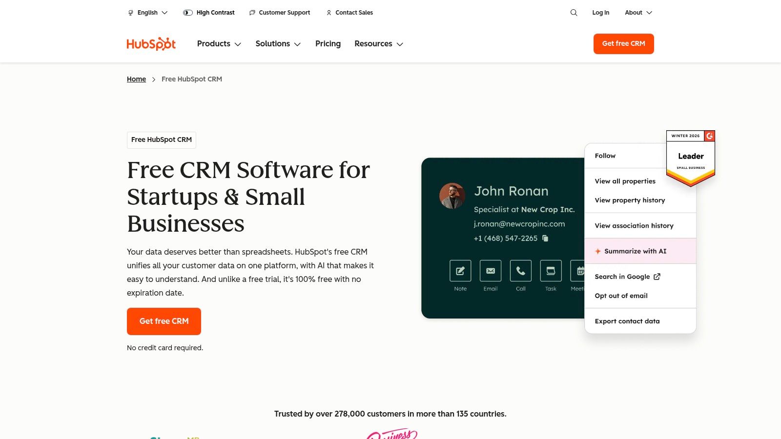 HubSpot CRM