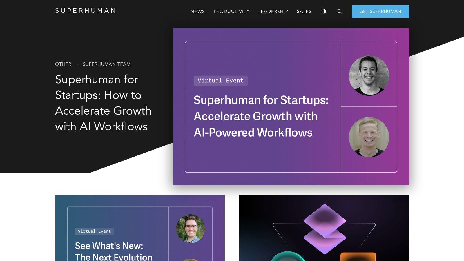 Superhuman Blog