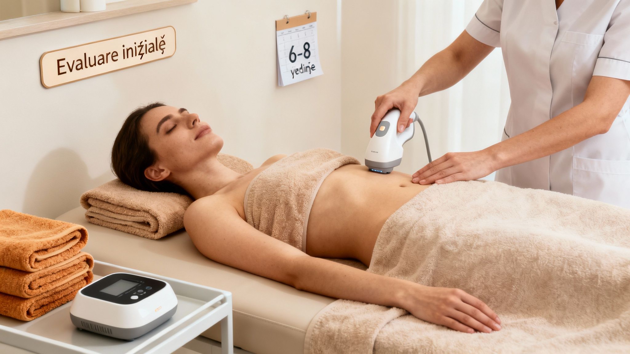 Transformă-ți silueta cu remodelare corporala non invaziva 3 Evaluare corporală la Reshape Clinique