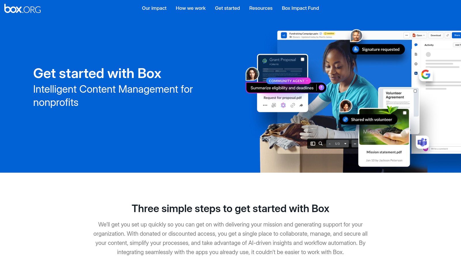 Box (Box.org for Nonprofits)
