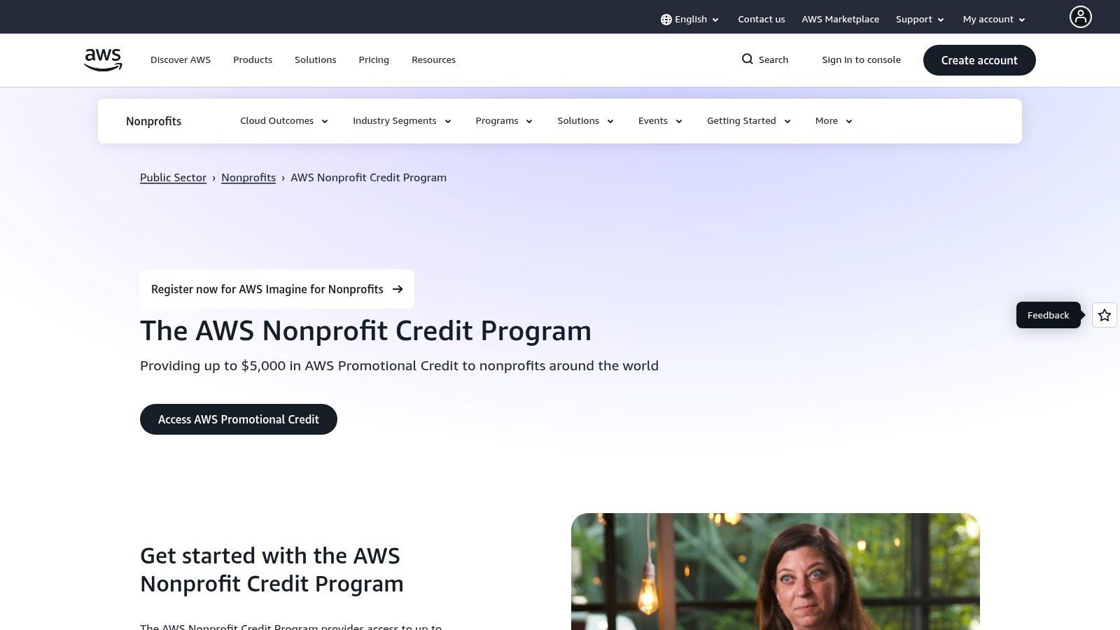 AWS for Nonprofits