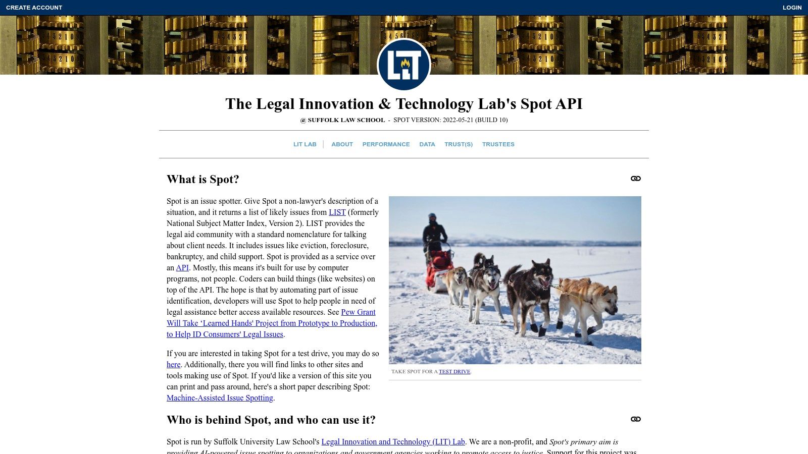 Suffolk LIT Lab – SPOT API (AI Issue Spotter)