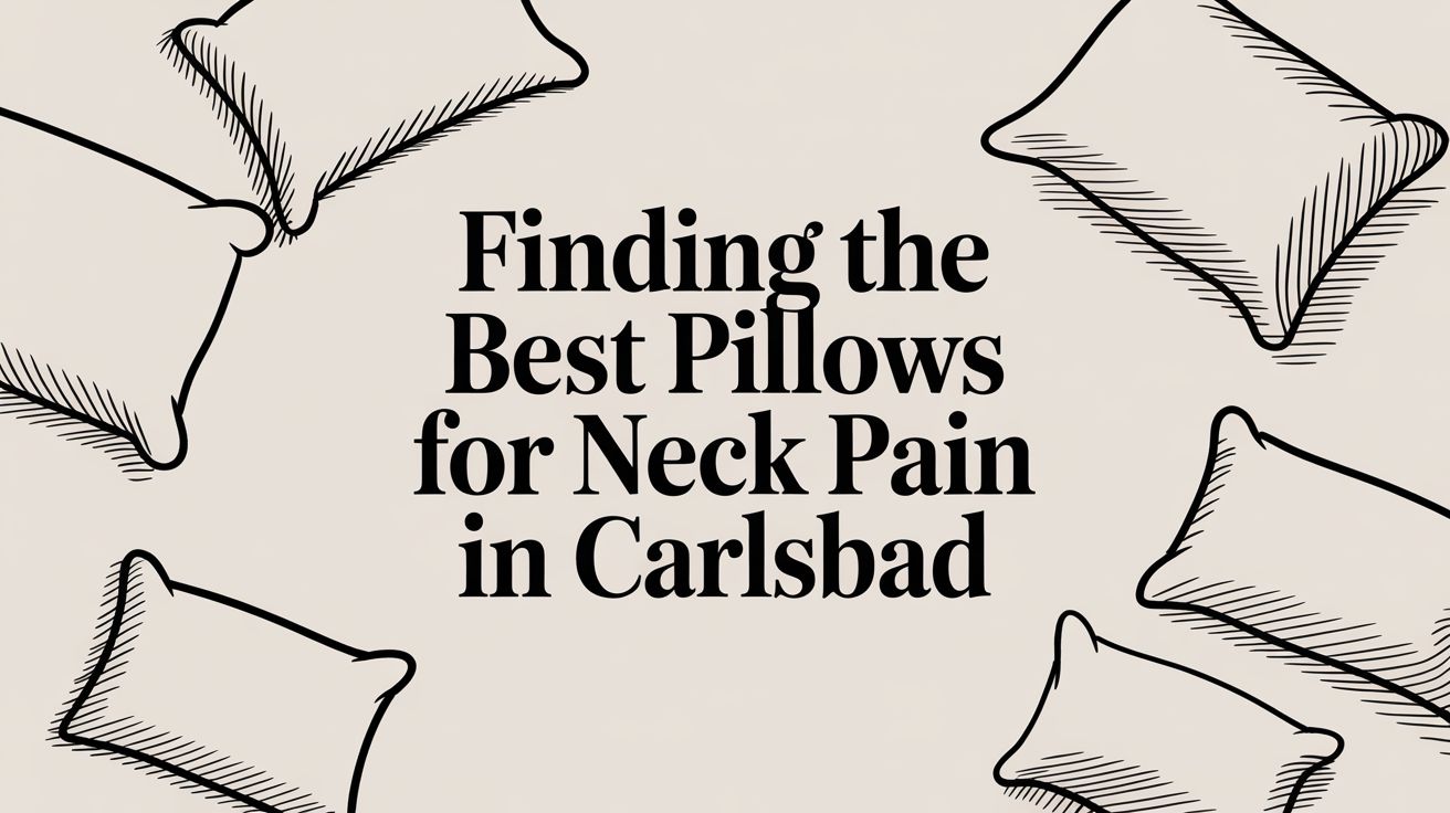 Finding the Best Pillows for Neck Pain in Carlsbad