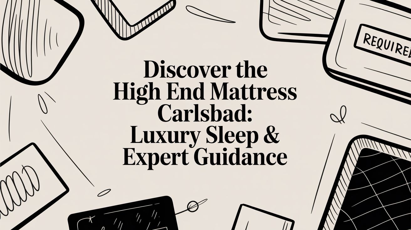 A Guide to Finding the Best High End Mattress in Carlsbad