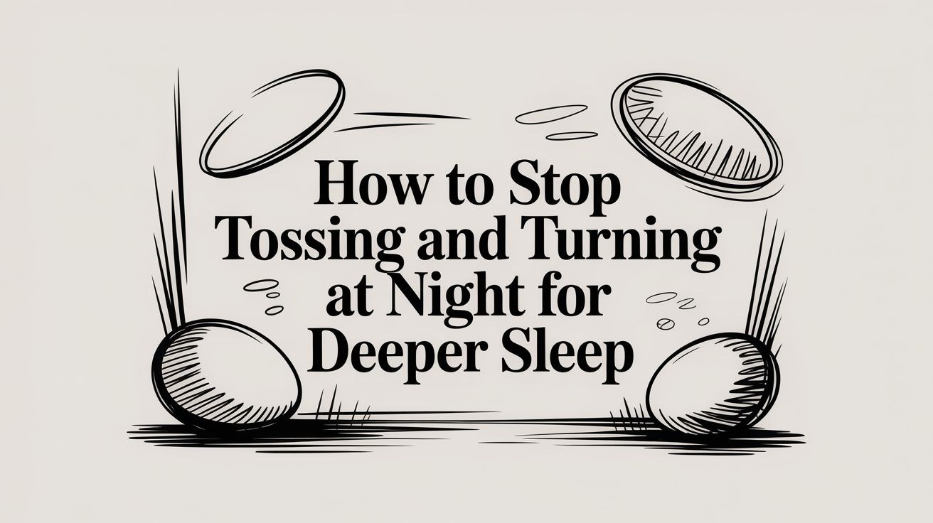 How to Stop Tossing and Turning at Night for Deeper Sleep