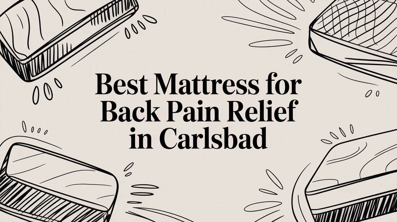 A Guide to Finding the Best Mattress for Back Pain in Carlsbad