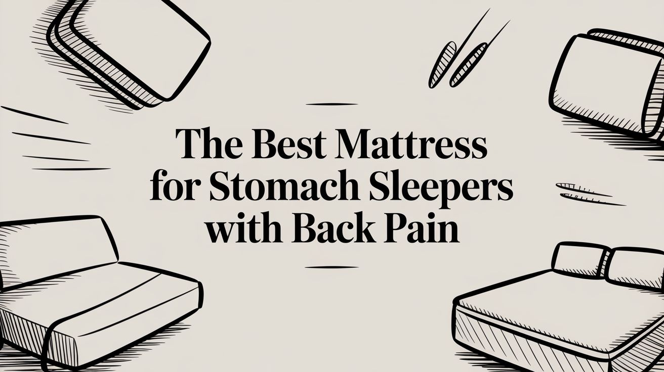 A Guide to the Best Mattress for Stomach Sleepers With Back Pain