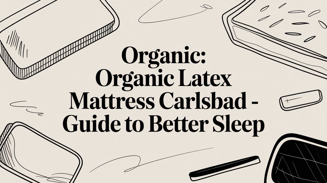 The Discerning Shopper's Guide to an Organic Latex Mattress in Carlsbad