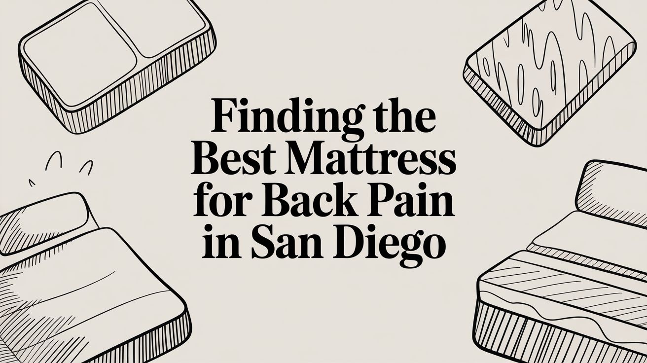Finding the Best Mattress for Back Pain in Carlsbad