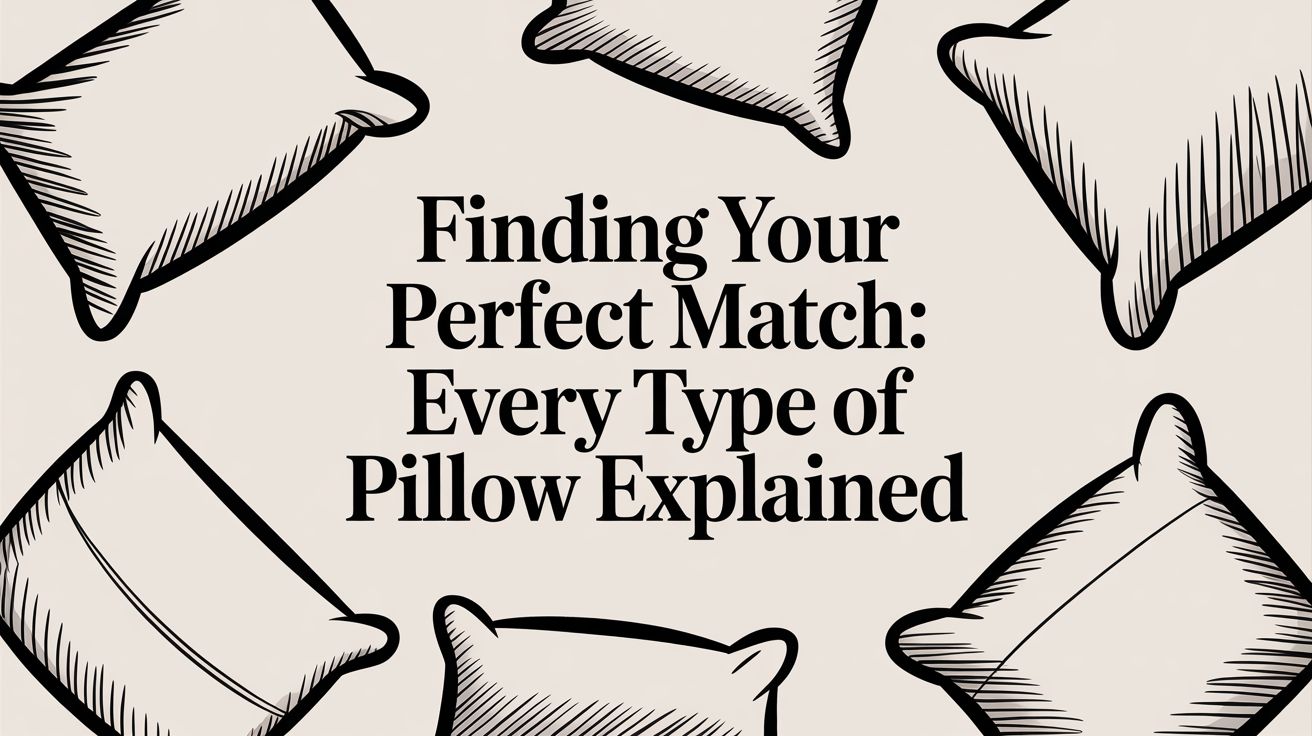 Finding Your Perfect Match: A Guide to Every Type of Pillow