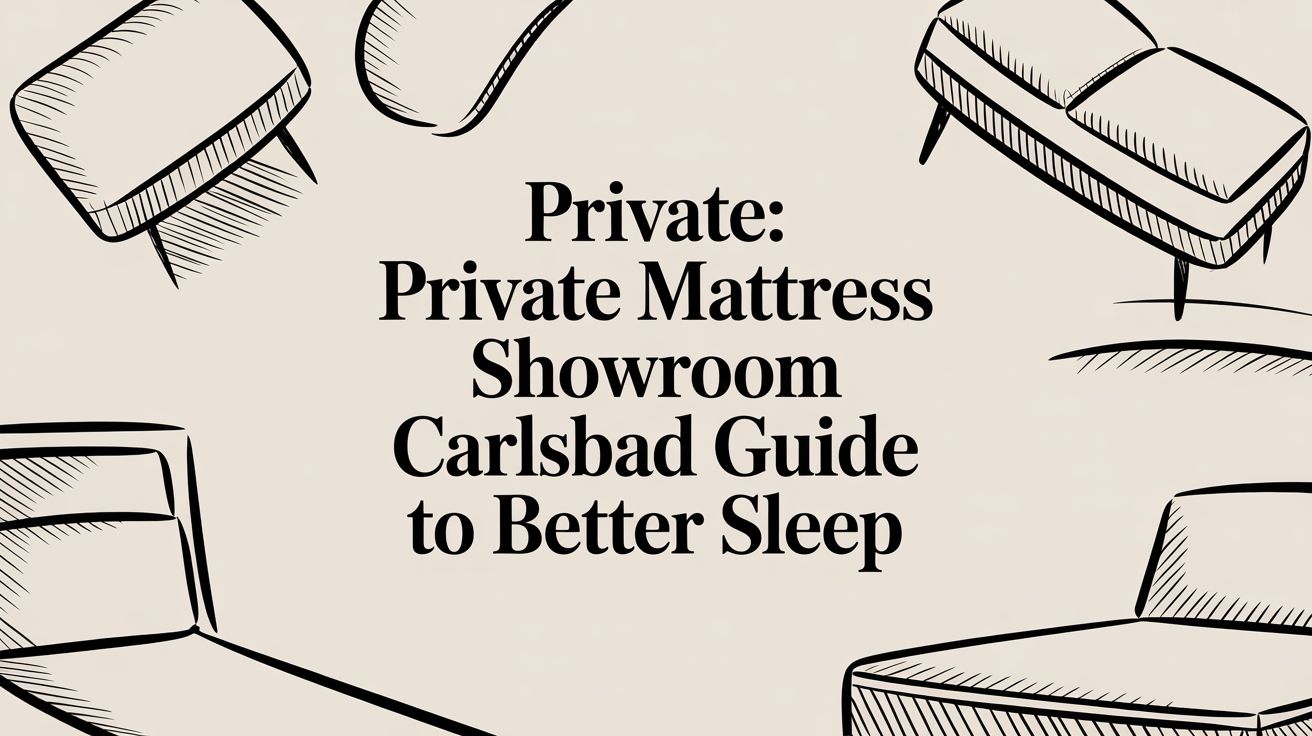 The Discerning Shopper's Guide to a Private Mattress Showroom in Carlsbad