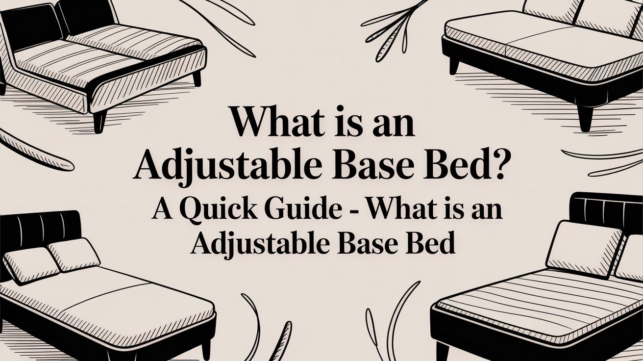 What Is an Adjustable Base Bed? A Guide to Personalized Sleep
