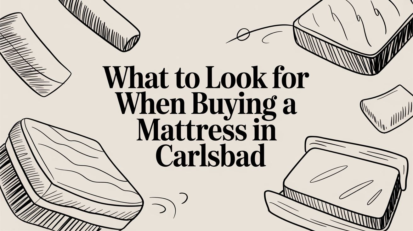 What to Look for When Buying a Mattress in Carlsbad