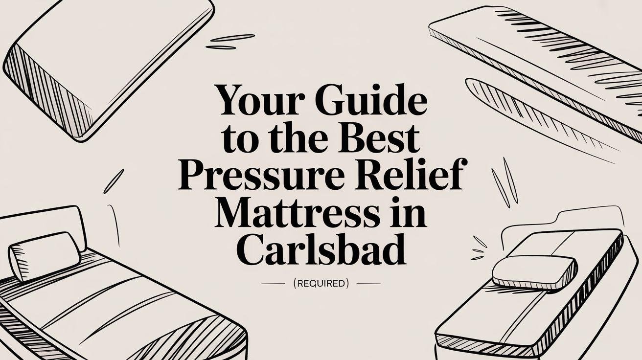 Finding the Best Pressure Relief Mattress in Carlsbad: A Guide to Restorative Sleep