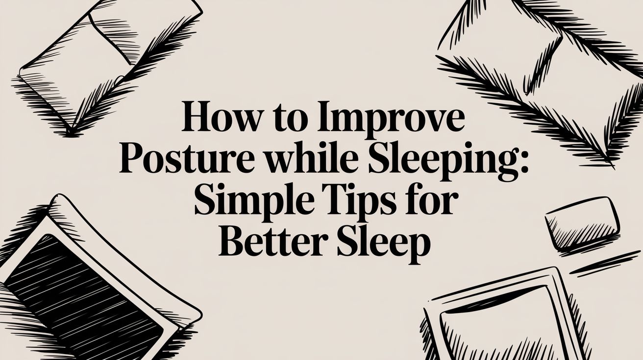 How to Improve Posture While Sleeping: A Guide to Restorative Rest
