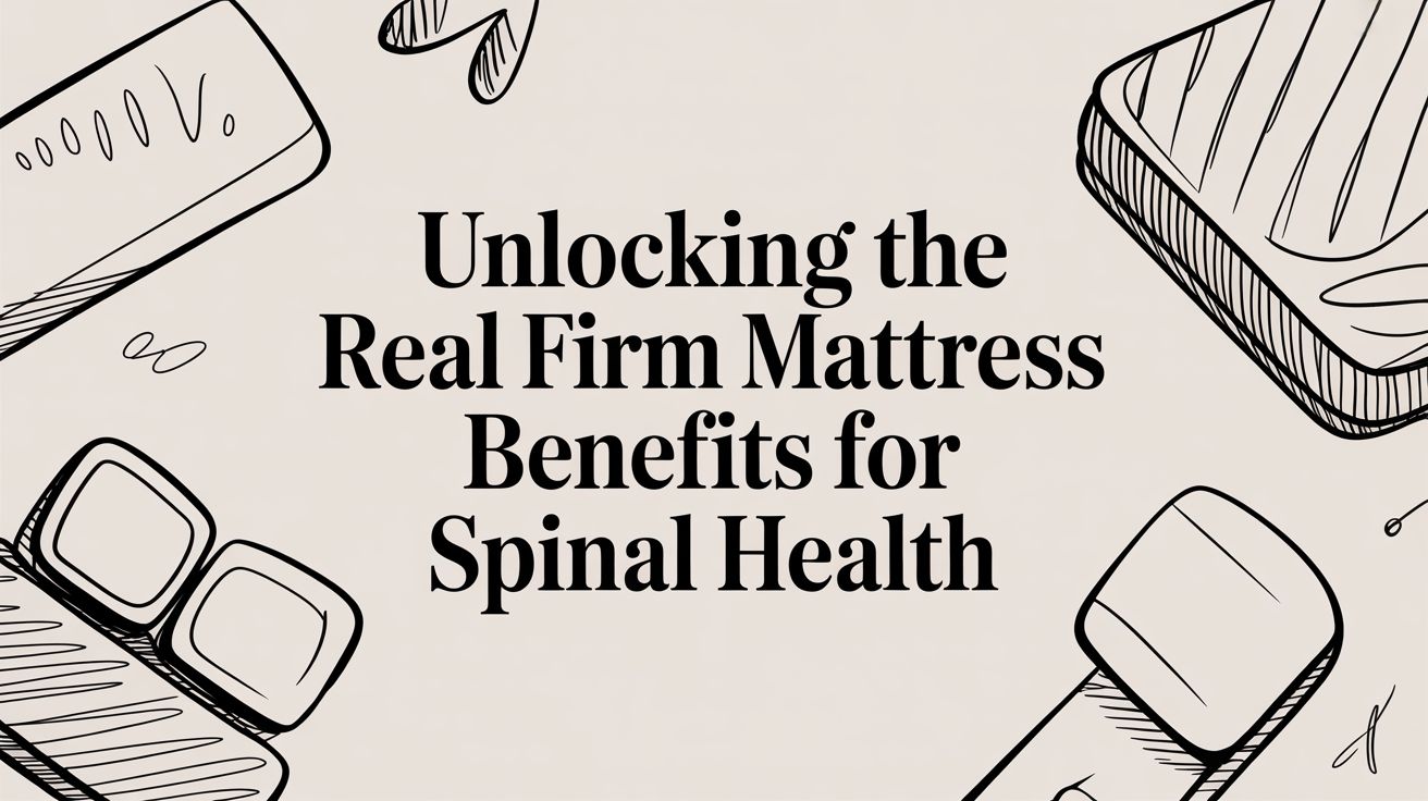 Unlocking the True Benefits of a Firm Mattress for Spinal Health