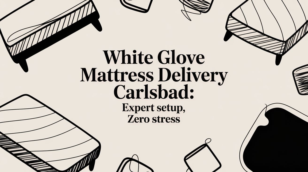 White Glove Mattress Delivery in Carlsbad: The Art of a Flawless Finish