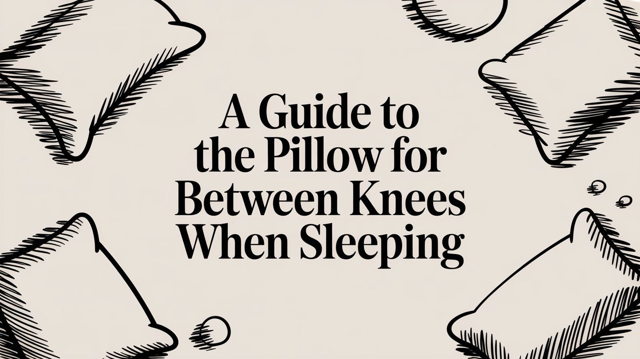 A Guide to the Pillow for Between Knees When Sleeping
