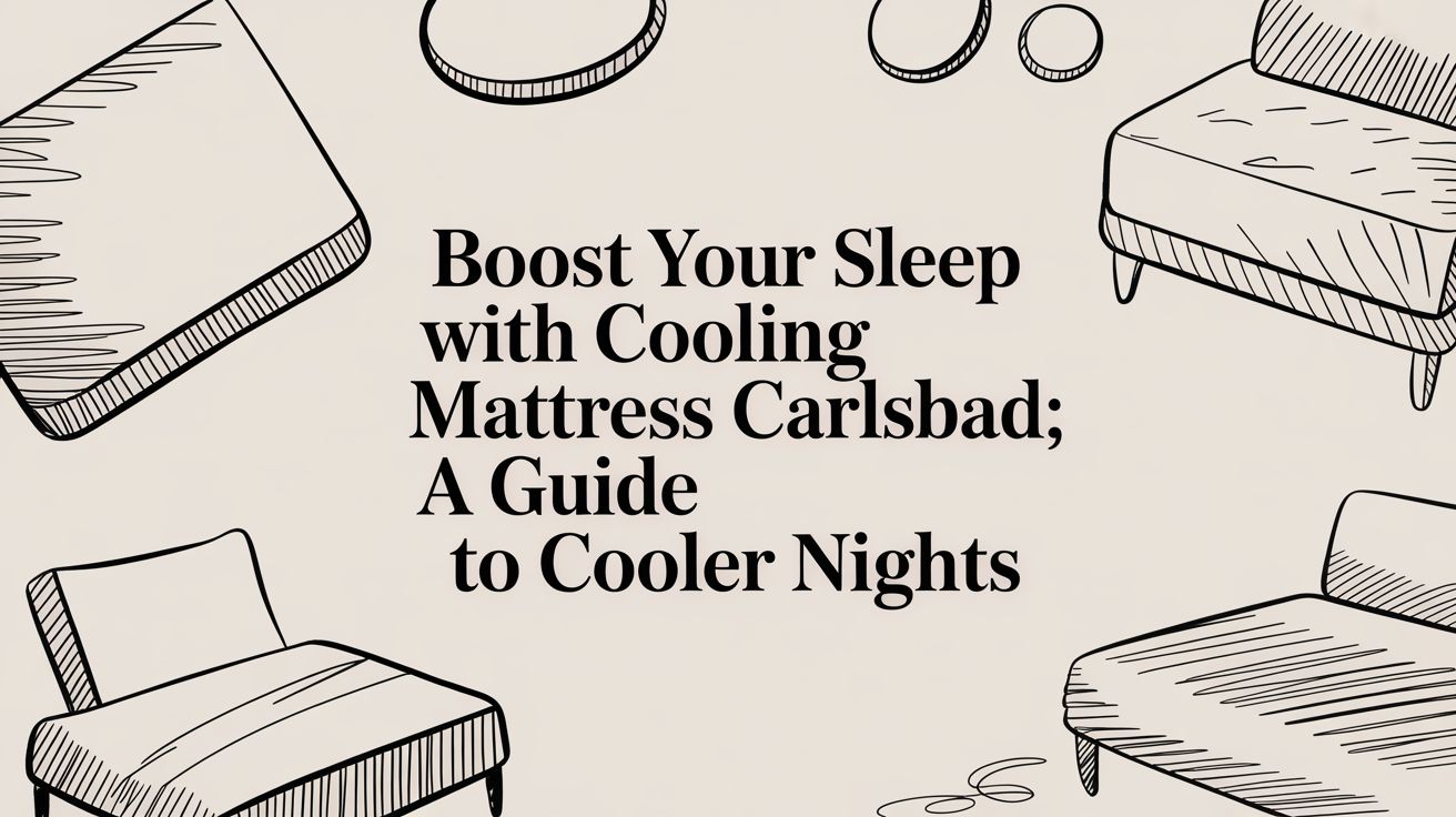 Finding Your Ideal Cooling Mattress in Carlsbad: A Guide to Restorative Sleep