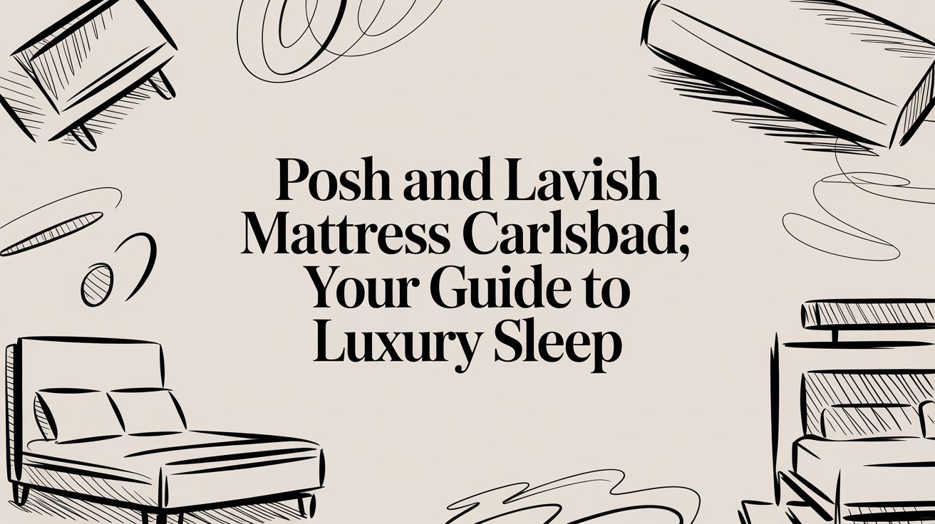A Discerning Guide to Luxury Sleep: Beyond the Posh & Lavish Mattress in Carlsbad