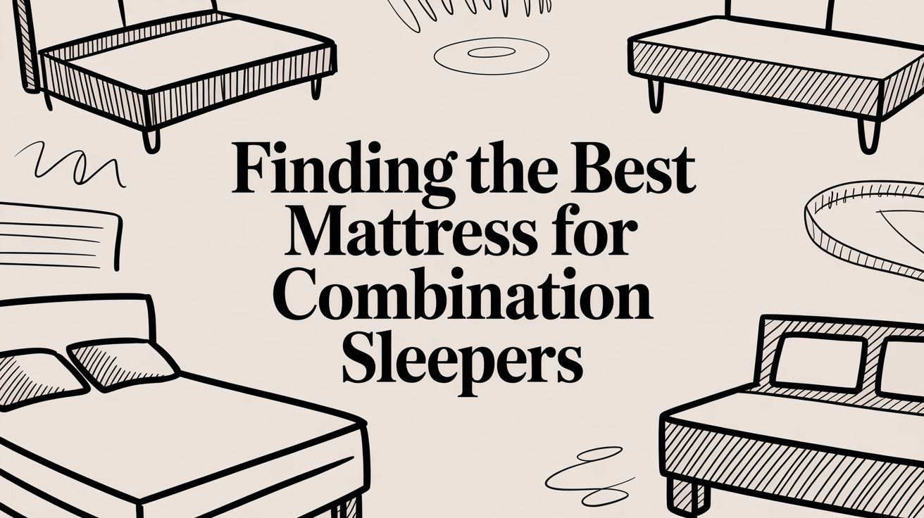 A Guide to Finding the Best Mattress for Combination Sleepers