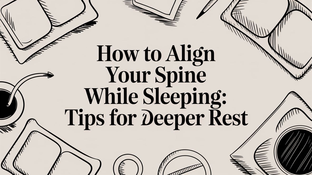 How to Align Your Spine While Sleeping: A Guide to Restorative Sleep
