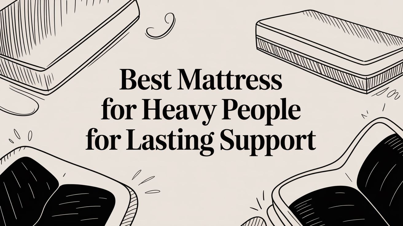 A Guide to Lasting Support: Finding the Best Mattress for Heavy People