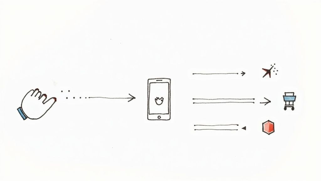 A person working on a laptop, with code and design elements visible, symbolizing the technical side of web design.