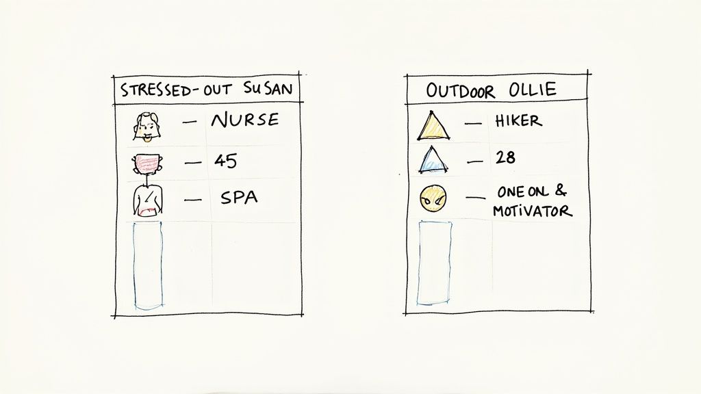 A collage of diverse customer profile images.