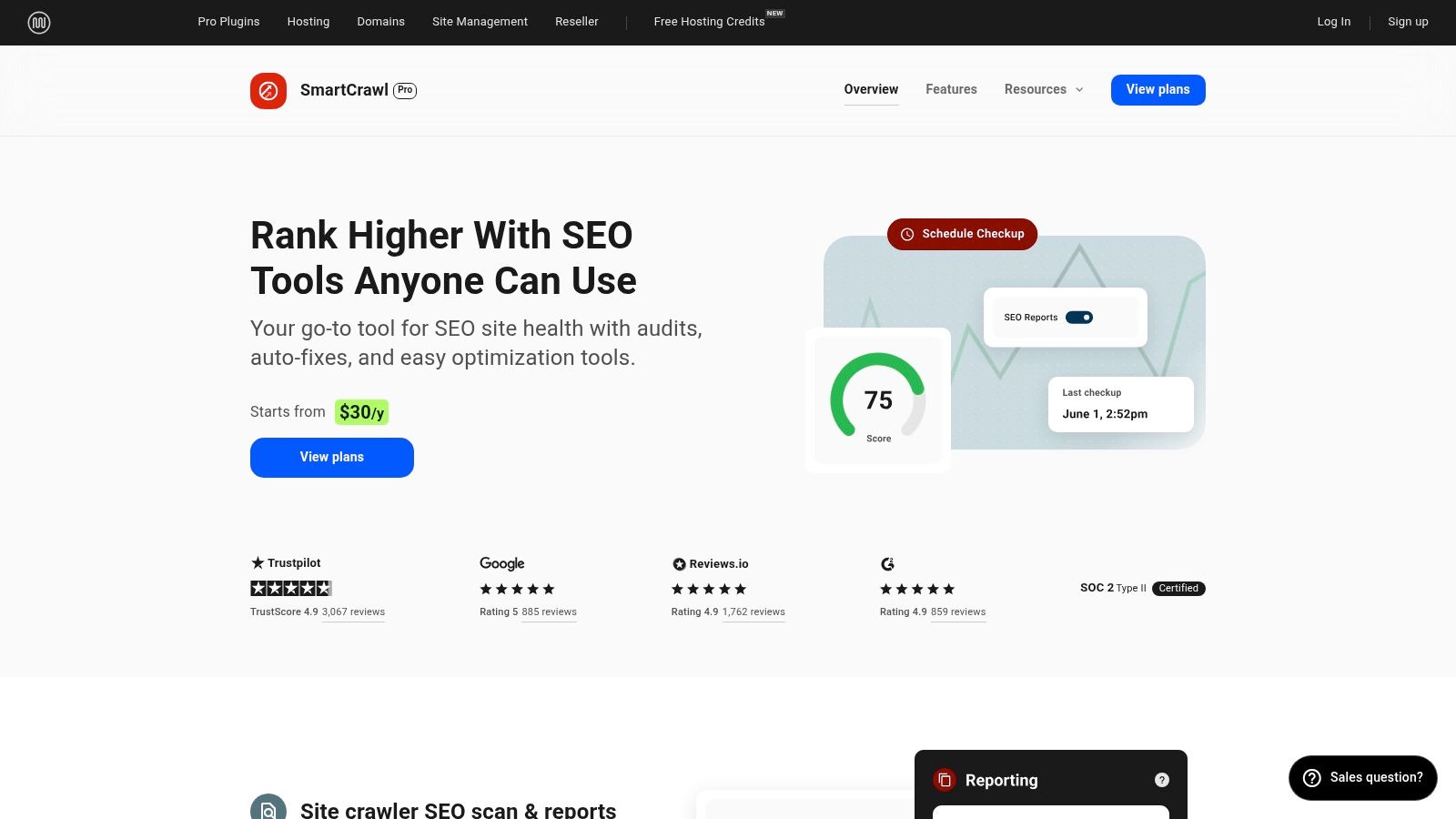 WPMU DEV – SmartCrawl Pro (official product page)