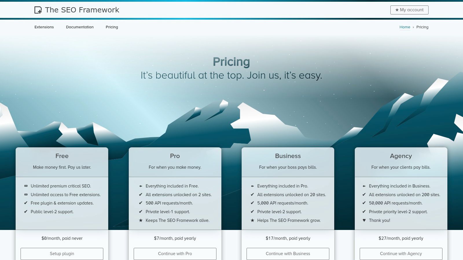 The SEO Framework (official site)
