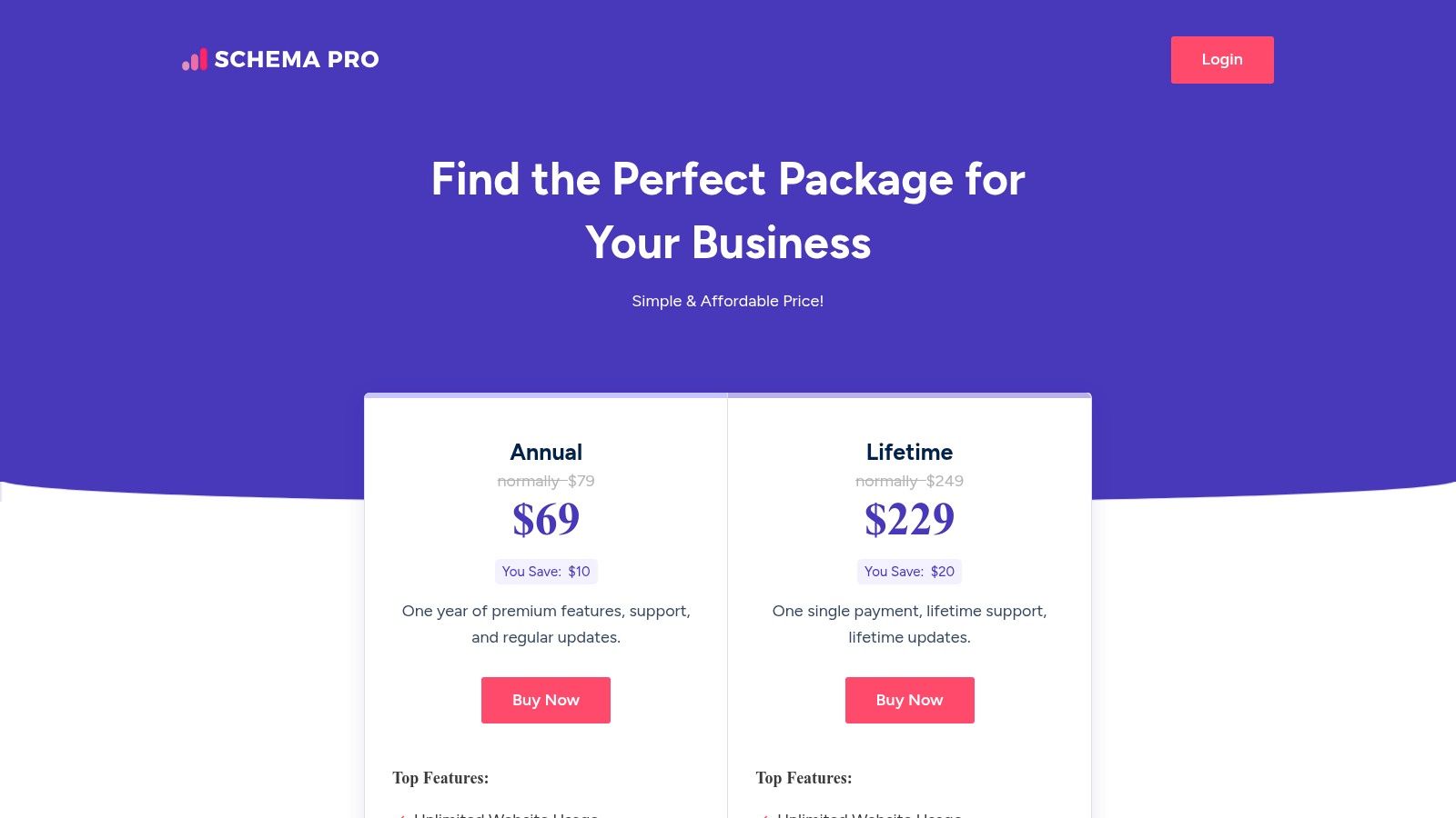 Schema Pro (by Brainstorm Force) (official site)